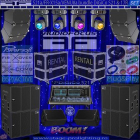 AudioFocus S21a-FR-X15a-VENU8a bundle SET1